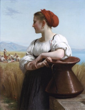  Mois Peintre - Moissoneuse réalisme William Adolphe Bouguereau
